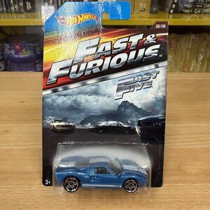 HOT WHEELS  FAST AND THE FURIOUS FORD GT-40 FAST FIVE 08/08